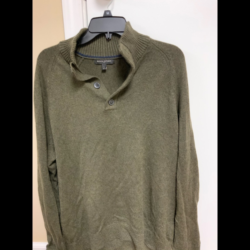 Banana Republic mock turtle neck
